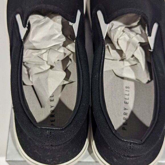 ‎BNWT!!!!Perry Ellis CANVAS DECK SLIP ON SNEAKER main image 8